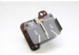 AMPEREMETRE 20A DE COMPTEUR ED VEGLIA 24159...PEUGEOT 404 voir descriptif