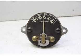 AMPEREMETRE 20A DE COMPTEUR 6V JAEGER 29624...RENAULT JUVAQUATRE 1946/53 voir descriptif