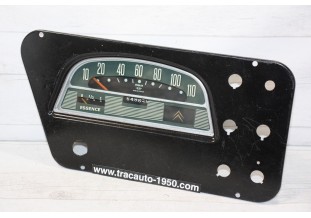 TABLEAU DE BORD COMPTEUR VEGLIA 110km/h 12V...CITROEN UTILITAIRES HY 1958/68 voir descriptif