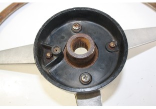 VOLANT 3 BRANCHES VINTAGE CLASSIC D/410mm...ALFA LANCIA PORSCHE ANCIENNES voir descriptif