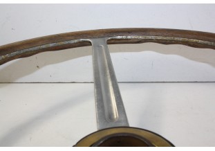 VOLANT 3 BRANCHES VINTAGE CLASSIC D/410mm...ALFA LANCIA PORSCHE ANCIENNES voir descriptif