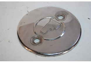 PLAQUE "F" pour CACHE ROUE DE SECOURS...AUTOS ANCIENNES COLLECTIONS voir descriptif