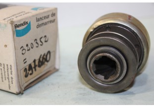 LANCEUR BENDIX 297660 POUR DEMARREUR DUCELLIER...CITROEN ID/DS 21 voir descriptif