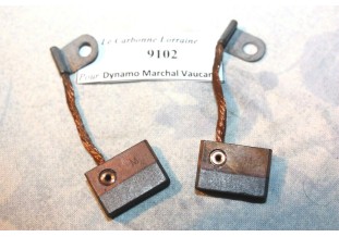 CHARBONS 9102 POUR DYNAMOS MARCHAL-VAUCANSON...TALBOT DELAHAYE MATHIS AMILCAR