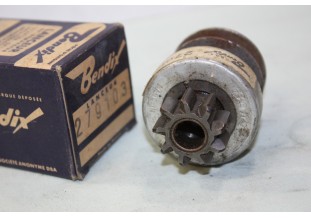 LANCEUR BENDIX 279103 POUR DEMARREUR DUCELLIER 6020 A/B/C/D/E,6034A,6035A...PANHARD PEUGEOTSIMCA voir descriptif