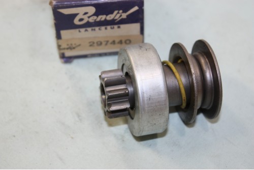 LANCEUR BENDIX 297440 POUR DEMARREUR DUCELLIER et PARIS-RHONE...AUTOS DIVERS voir descriptif