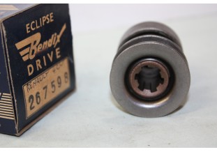 LANCEUR BENDIX 267598 POUR DEMARREUR DUCELLIER 376 et RENAULT...RENAULT 4CV R1060/62 voir descriptif