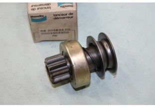 LANCEUR BENDIX 305833 POUR DEMARREUR DUCELLIER 6176,6226,532007 et PARIS RHONE D8E...SIMCA TALBOT 1100 voir descriptif