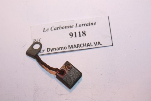 CHARBONS 9118 POUR DYNAMOS MARCHAL-VAUCANSON...POUR MOTOS GNOME-RHONE PEUGEOT