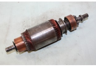 INDUIT + LANCEUR PARIS RHONE pour DEMARREUR 6v D7L, D8L...CITROEN 2CV AMI 6 voir descriptif