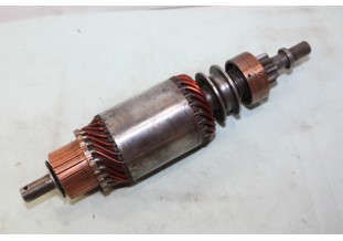 INDUIT + LANCEUR PARIS RHONE pour DEMARREUR 6v D8E 42/69/85...RENAULT R3 R4 R4L voir descriptif