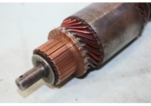 INDUIT + LANCEUR PARIS RHONE pour DEMARREUR 6v D8E 42/69/85...RENAULT R3 R4 R4L voir descriptif