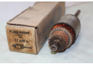 INDUIT PARIS RHONE 77.600M pour DEMARREURS 12V D8E 107...PEUGEOT 104 ZL ZS voir descriptif