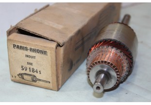 INDUIT PARIS RHONE 59184 pour DEMARREURS 12V D8E 44/46...SIMCA TALBOT 1300 voir descriptif