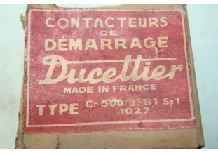CONTACTEUR DUCELLIER 1027 pour DEMARREURS DUCELLIER...SIMCA 5 voir descriptif