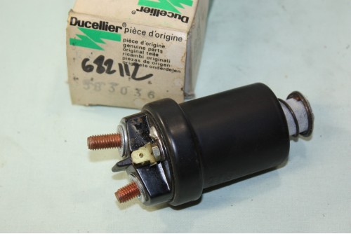 SOLENOIDE DUCELLIER 12V 682112...504 INJ SIMCA 1300 1500 FUEGO TX R20 voir descriptif