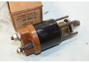 SOLENOIDE PARIS RHONE 12v CED 53/59081 M...SIMCA TALBOT 1500 1300 1301 1501 voir descriptif