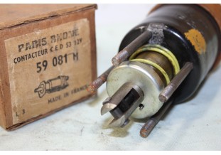 SOLENOIDE PARIS RHONE 12v CED 53/59081 M...SIMCA TALBOT 1500 1300 1301 1501 voir descriptif