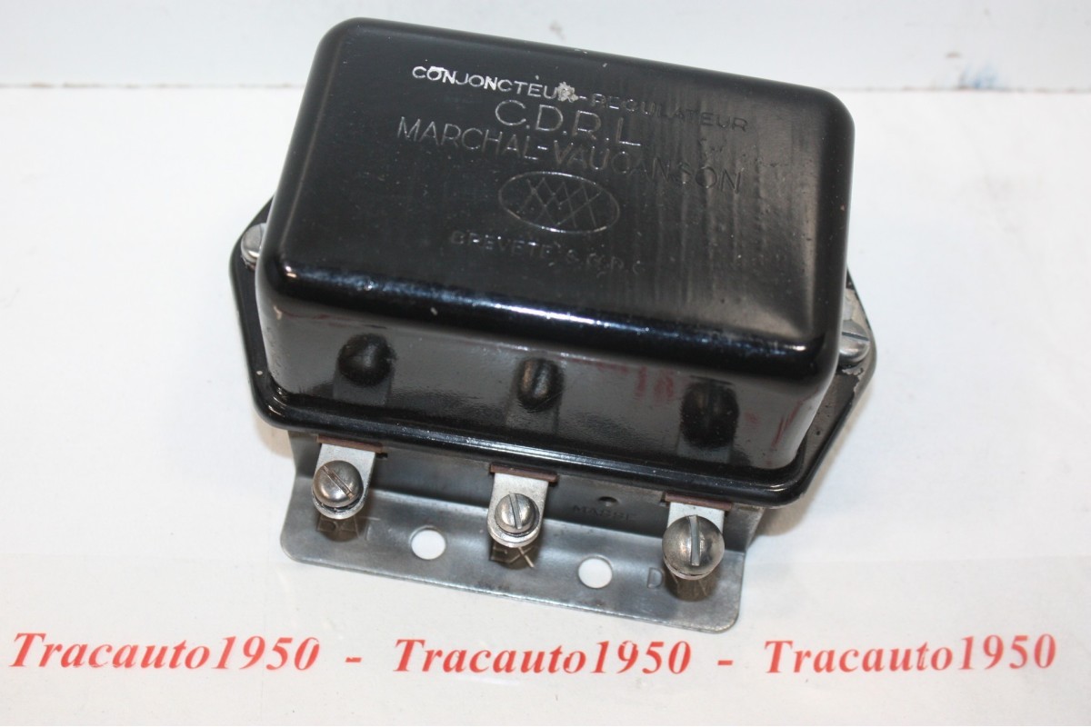 REGULATEUR MARCHAL VAUCANSON 24v CDRL 156 pour DYNAMOS JDXS sp. 608 A...CAMIONS UNIC voir descriptif