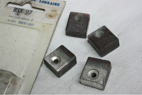 CHARBONS BSX 97 POUR DEMARREUR BOSCH...BMW PORSCHE VW FORD OPEL DAF
