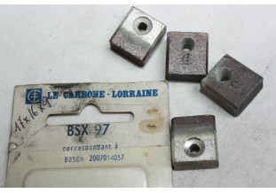 CHARBONS BSX 97 POUR DEMARREUR BOSCH...BMW PORSCHE VW FORD OPEL DAF
