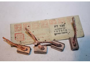 CHARBONS FT 130 POUR DEMARREURS TOYOTA...POUR TOYOTA