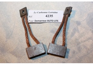 CHARBONS 4235 POUR DEMARREURS AUTO-LITE...POUR DODGE D5 D6 D8 D9 1935/1938