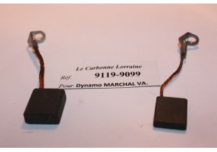 CHARBONS 9199-9909 POUR DYNAMOS MARCHAL-VAUCANSON...SIMCA 5/8CV FIAT 6CV