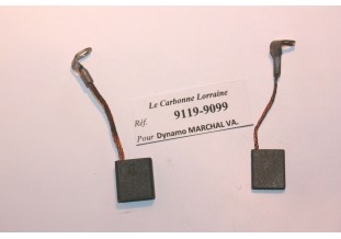 CHARBONS 9199-9909 POUR DYNAMOS MARCHAL-VAUCANSON...SIMCA 5/8CV FIAT 6CV
