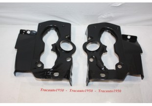 JEU DE TOLES SUP AV D/G SUR CULASSE DE PRISE D'AIR...2CV AZ AZL avant 1962