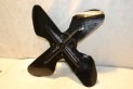 ENSEMBLE HELICE DE VENTILATEUR 4 PALES + POULIE...AUTOS TRACTEURS ANCIENS COLLECTION voir descriptif