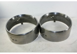 PAIRE DE CERCLAGES DE PHARE D/150mm...BMW FIAT