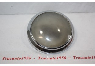 PLAFONNIER ROND VERRE DEPOLI D/100mm...AUTOS ANCIENNES DUVERS