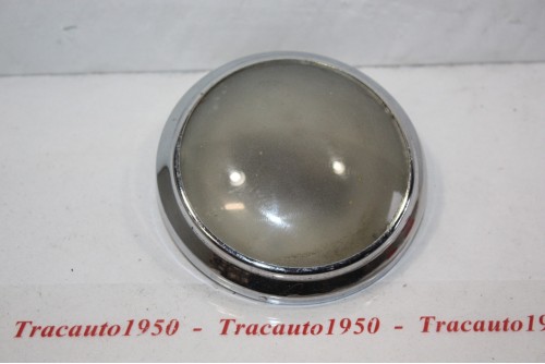 PLAFONNIER ROND VERRE DEPOLI D/100mm...AUTOS ANCIENNES DUVERS