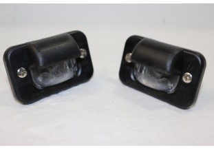 PAIRE D'ECLAIREURS DE PLAQUE SEIMA 41300...RENAULT R15 R17