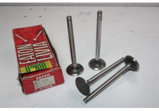 JEU DE 4 SOUPAPES D'ECHAPPEMENT EATON LIVIA 3097...PEUGEOT 404 C 404L J7B 404U6B