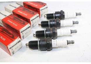 JEU DE 4 BOUGIES MOTORCRAFT AG 12..ALFASUD SIMCA 1000 RALLYE MATRA RENAULT FUEGO