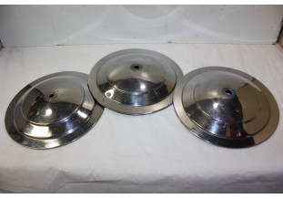 LOT DE 5 ENJOLIVEURS DE ROUE D/230mm...PEUGEOT 203 403 404/8