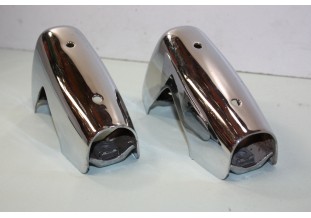 PAIRE DE BUTOIRS DE PARE CHOC H/140mm...FORD TAUNUS OPEL ???