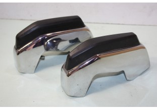 PAIRE DE BUTOIRS DE PARE CHOC H/160mm...FORD TAUNUS 15M 17M 20M OPEL ???