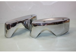 PAIRE DE BUTOIRS DE PARE CHOC H/220mm...FORD TAUNUS 17M P3 ??