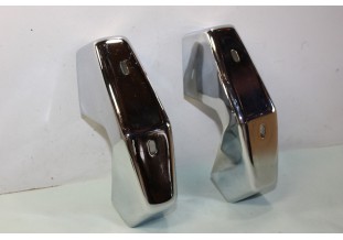 PAIRE DE BUTOIRS DE PARE CHOC H/210mm...FORD TAUNUS OPEL ???
