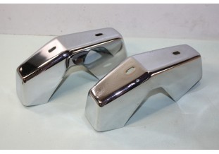 PAIRE DE BUTOIRS DE PARE CHOC H/210mm...FORD TAUNUS OPEL ???