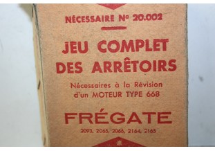 JEU D'ARRETOIRS POUR MOTEUR CITROEN n° 23...CITROEN C4 ROSALIE 10CV 1933