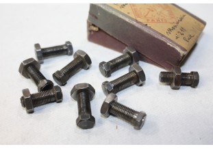 LOT DE 9 VIS DE REGLAGE DE POUSSOIR pour MOTEUR RENAULT type 85...RENAULT FREGATE