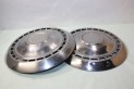 LOT DE 2 ENJOLIVEURS DE ROUE SIMCA D/275mm...SIMCA P60