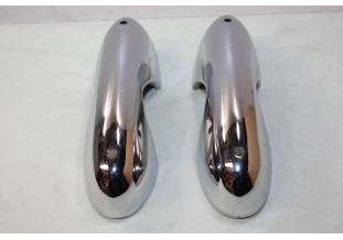PAIRE DE BUTOIRS DE PARE CHOC H/210mm...RENAULT DAUPHINE ???