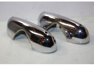 PAIRE DE BUTOIRS DE PARE CHOC H/210mm...RENAULT DAUPHINE ???