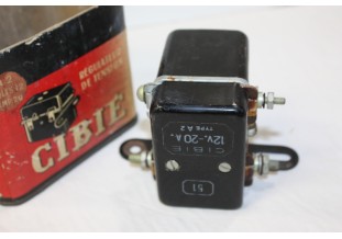 REGULATEUR 12V CIBIE A2 pour DYNAMOS DUCELLIER...CAMIONS CITROEN T45 T46 T55 oir descriptif