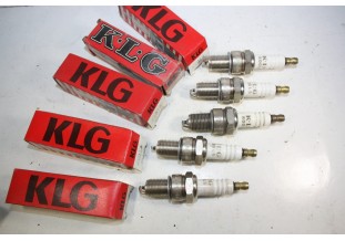 LOT DE 5 BOUGIES KLG 800 LS...ALFASUD SIMCA FIAT LANCIA FORD PEUGEOT RENAULT BMW